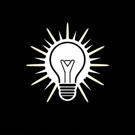Logo di Consulenza Illuminante, una lampadina stilizzata che irradia luce