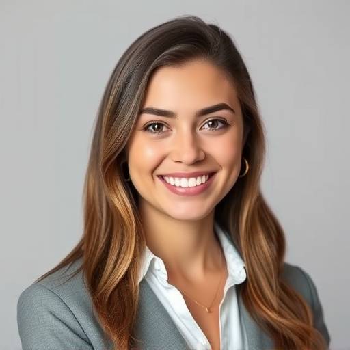 Ritratto di Sofia Neri, una giovane professionista che sorride